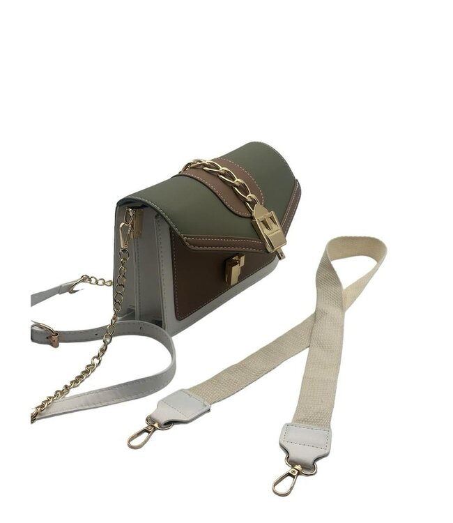 Mpariz Damesketting Crossbodytas