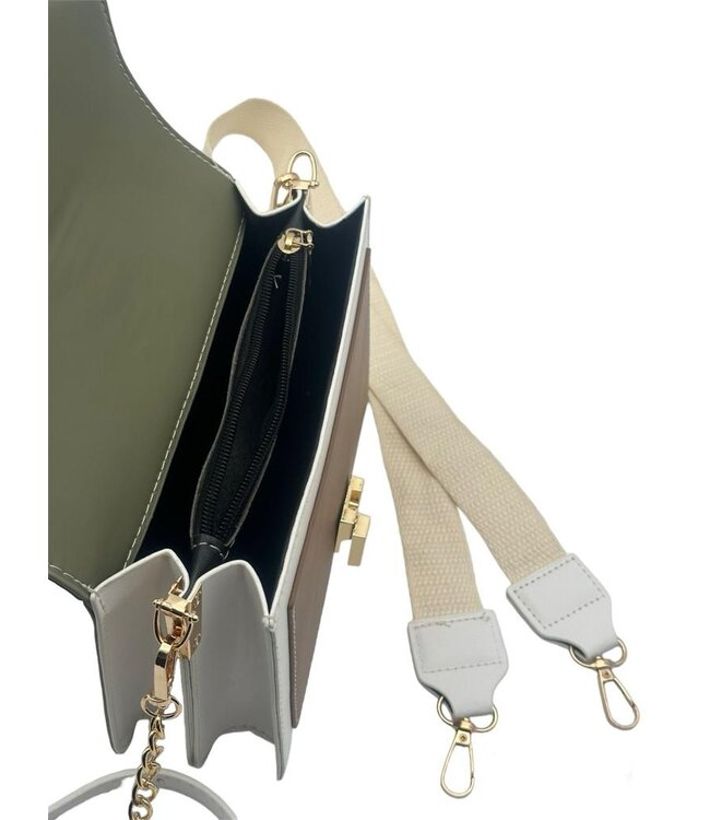 Mpariz Damesketting Crossbodytas