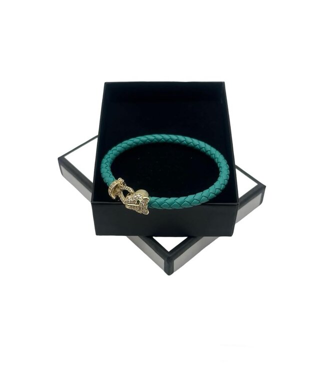 Mpariz Luxe Armbanden Gevlochten Leer