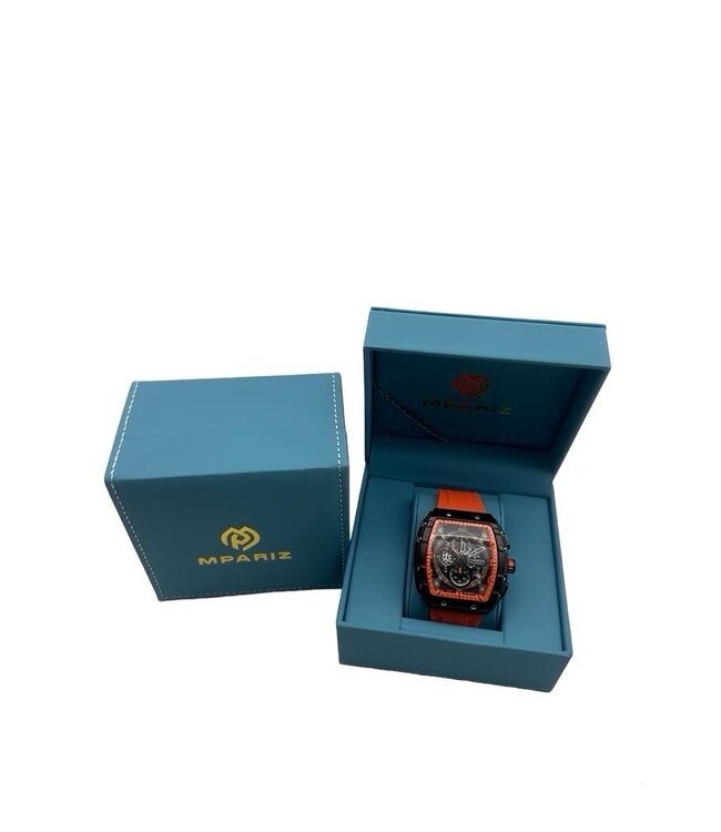 Curren Luxe Herenhorloges ( Zwart/Blauw/Oranje/Baby Blauw/Rood/Wit)