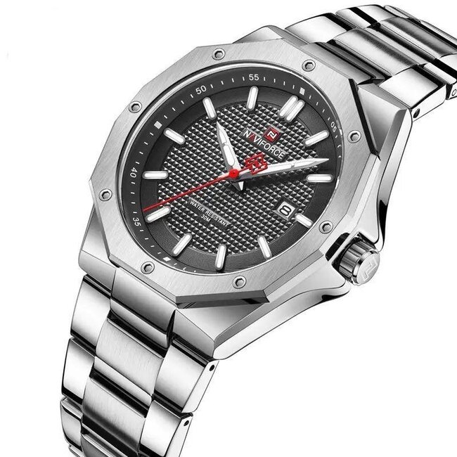 Naviforce Apex – herenhorloge met stalen band en modern design