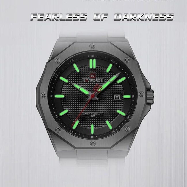 Naviforce Apex – herenhorloge met stalen band en modern design