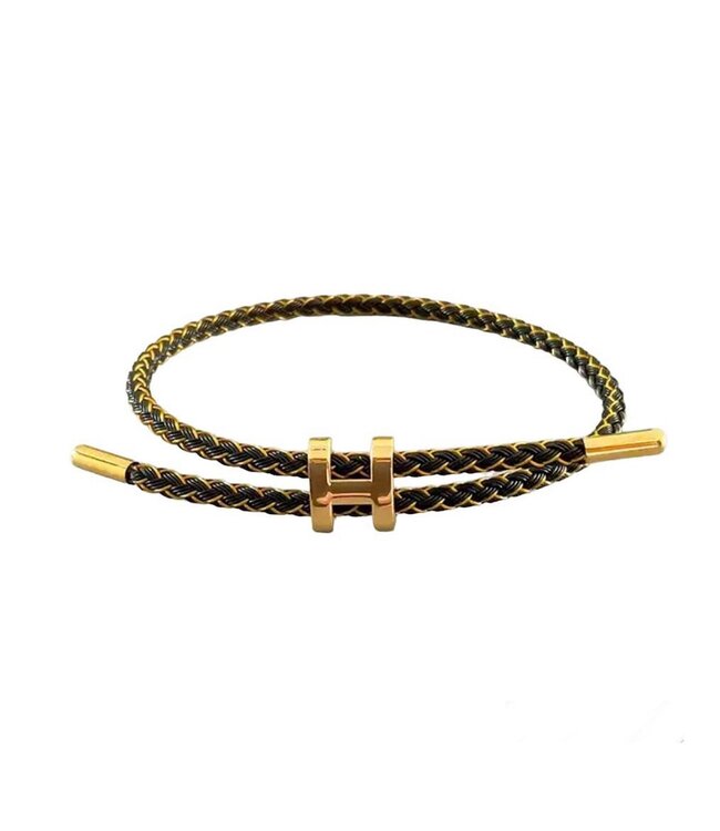 Mpariz Armband Goud & Zwart