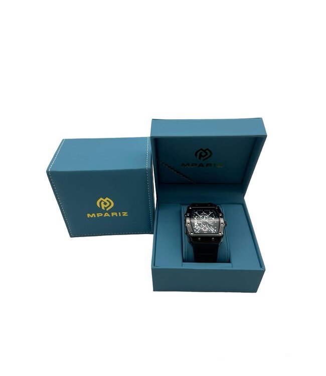 Mpariz Luxe Herenhorloge zwart