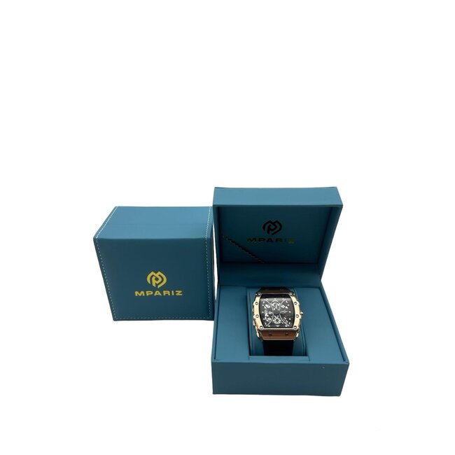 Mpariz Luxe  Herenhorloge     Rosé