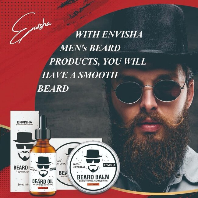 Envisha Beard Set Orange Smell 1+1 GRATIS