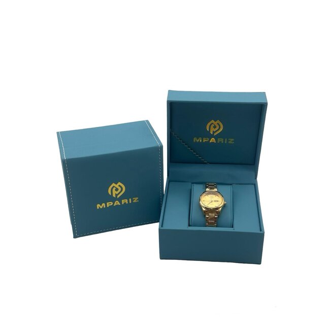 Olevs Aurine Royale – dameshorloge met stalen band en elegant design