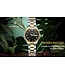 Olevs Luxe Dameshorloge Goud   Zwart - Gratis Armband bij elke bestelling (twv €29,95)