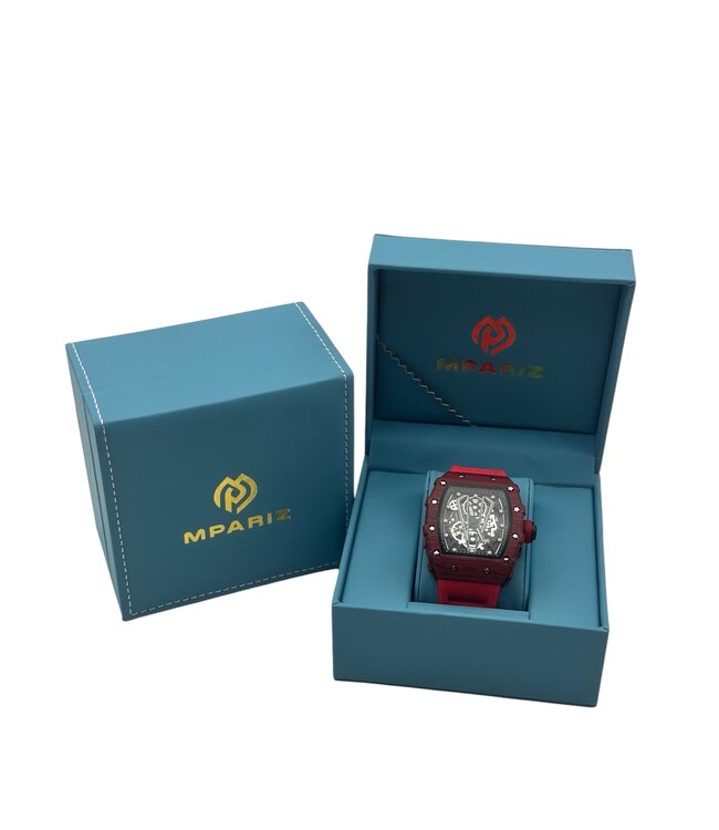 Mpariz Luxe Herenhorloge Rood