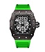 Mpariz Luxe Herenhorloge Groen - Gratis Armband bij elke bestelling (twv €29,95)