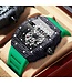 Mpariz Luxe Herenhorloge Groen - Gratis Armband bij elke bestelling (twv €29,95)