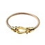 Mpariz Luxe Armband Draad Rose & Goud  RVS
