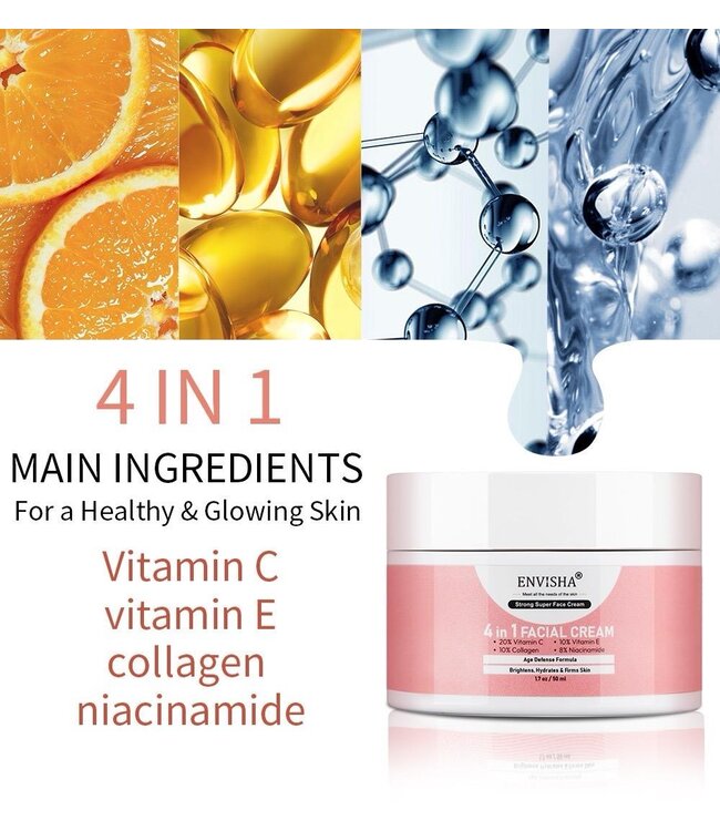 Envisha 4 in 1 Facial Cream