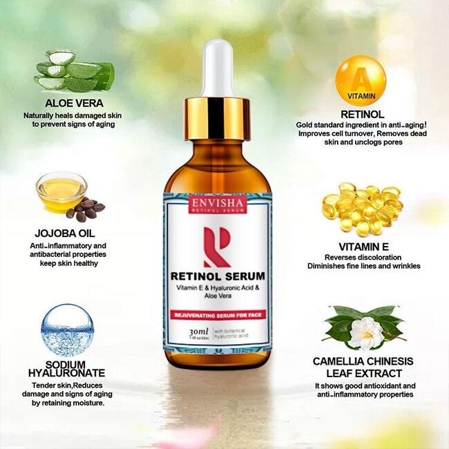 Envisha Retinol Serum 1+1 GRATIS