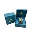 Curren Luxe Herenhorloge   Groen - Gratis Armband bij elke bestelling (twv €29,95)