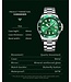 Mpariz Luxe Herenhorloges Groen  - Gratis Armband bij elke bestelling (twv €29,95)