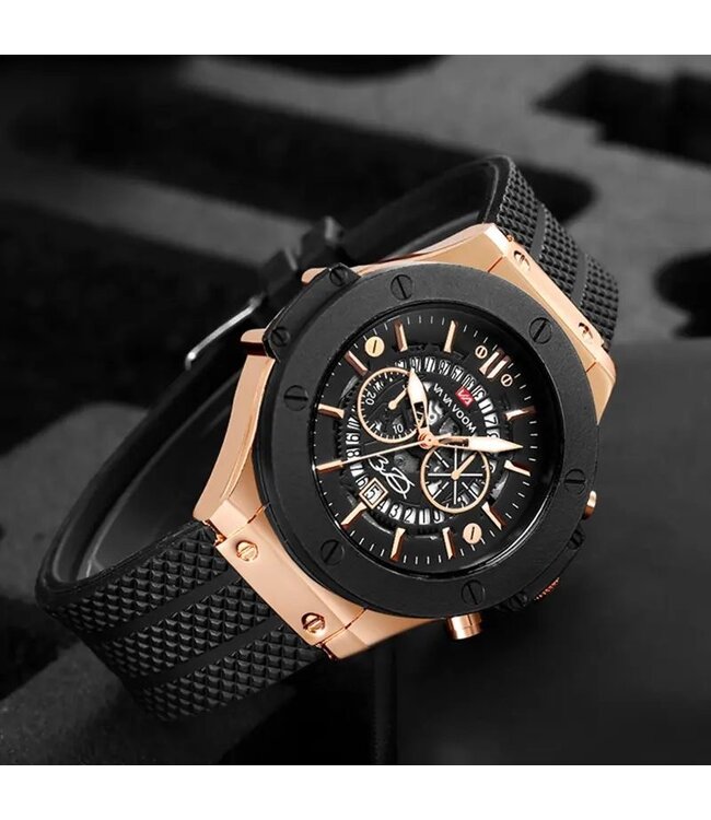 Mpariz Luxe Herenhorloges Rosé