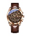 Olevs Luxe  Herenhorloge Rosé  Zwart