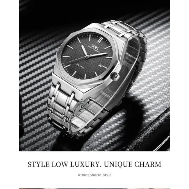 OPK Novus – herenhorloge met stalen band en modern design