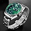 Lige Emerald – herenhorloge met stalen band en sportief design