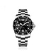 Mpariz Luxe herenhorloges Zilver - Gratis Armband bij elke bestelling (twv €29,95)