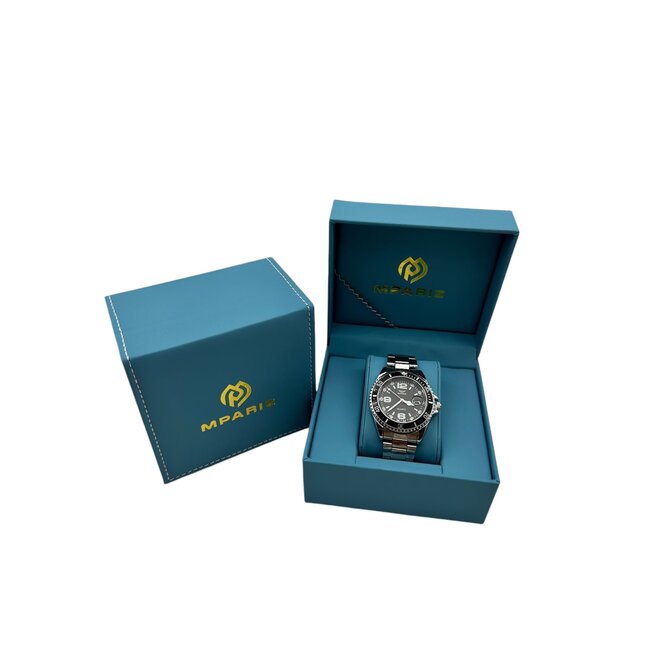 Mpariz Luxe herenhorloges Zilver