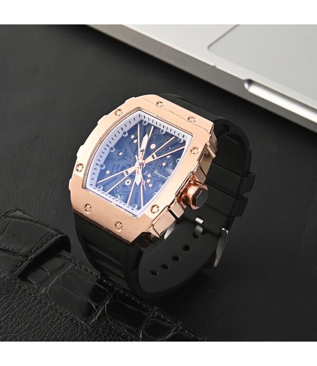 Mpariz Luxe Herenhorloges  Rosé