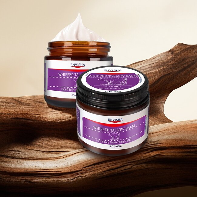 Envisha Whipped Tallow Blam - Opgeklopte Talg Balsem - Face And Body - 1+1 GRATIS