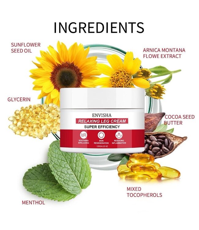 Envisha Verzachtende Beencrème