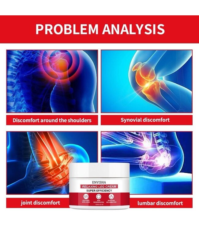 Envisha Verzachtende Beencrème