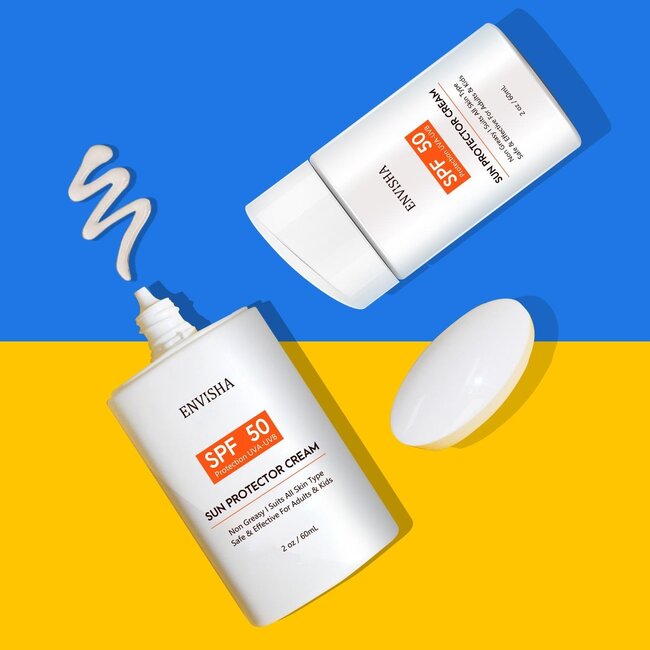 Envisha Sun Protector Cream SPF 50 1+1 GRATIS