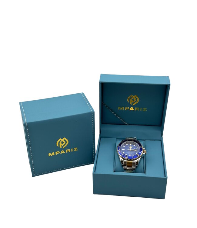 Lige Luxe Herenhorloge  Blauw