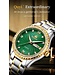 Olevs Luxe Herenhorloge  Goud   Diamonds - Gratis Armband bij elke bestelling (twv €29,95)