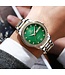 Olevs Luxe Herenhorloge  Goud   Diamonds - Gratis Armband bij elke bestelling (twv €29,95)