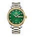 Olevs Luxe Herenhorloge  Goud   Diamonds - Gratis Armband bij elke bestelling (twv €29,95)