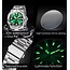 Olevs Verdier – herenhorloge met stalen band en sportief design