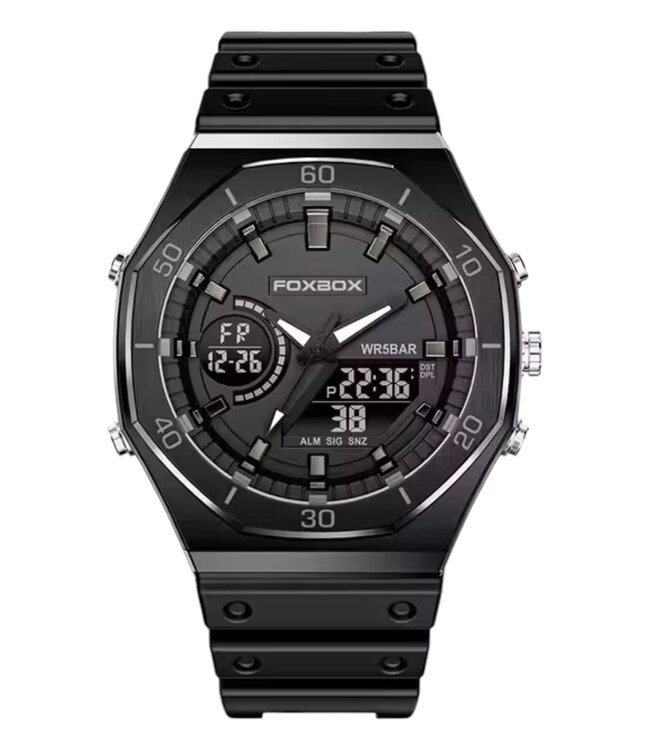 Mpariz  Luxe Herenhorloges   Dubbele Display