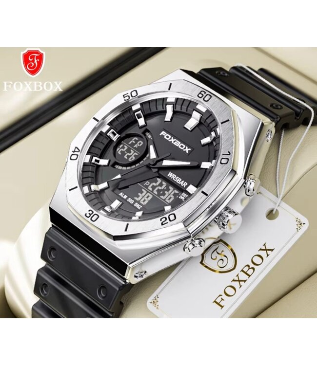 Mpariz  Luxe Herenhorloges   Dubbele Display