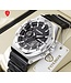 Mpariz  Luxe Herenhorloges   Dubbele Display - Gratis Armband bij elke bestelling (twv €29,95)
