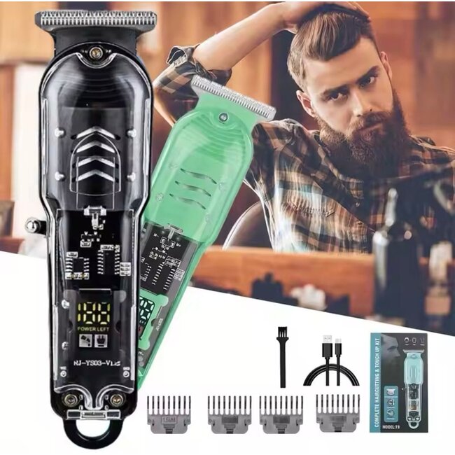 Mpariz Transparant Elektrische Tondeuse