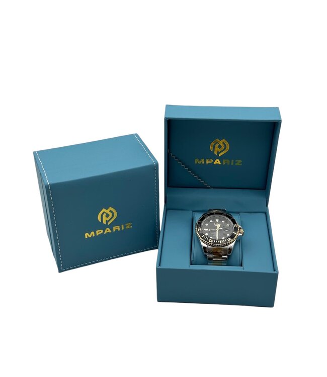 Lige Luxe Herenhorloges Goud  Zwart