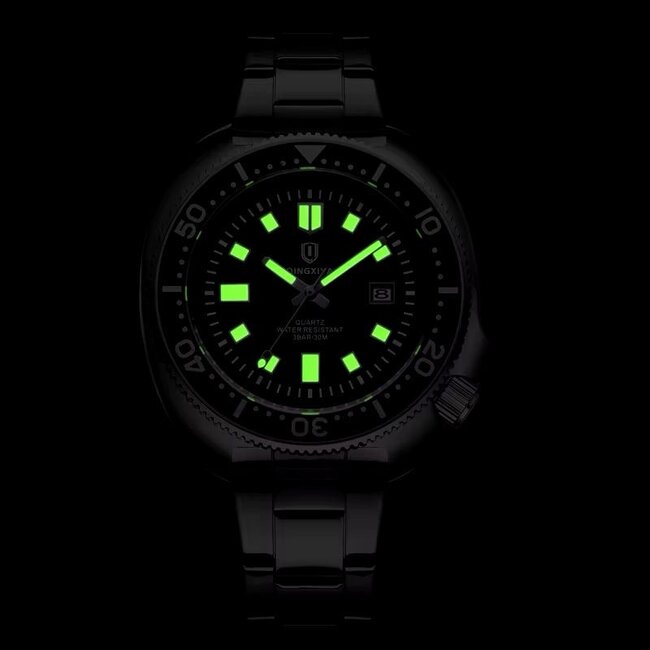 Mpariz Triton – herenhorloge met stalen band en sportief design