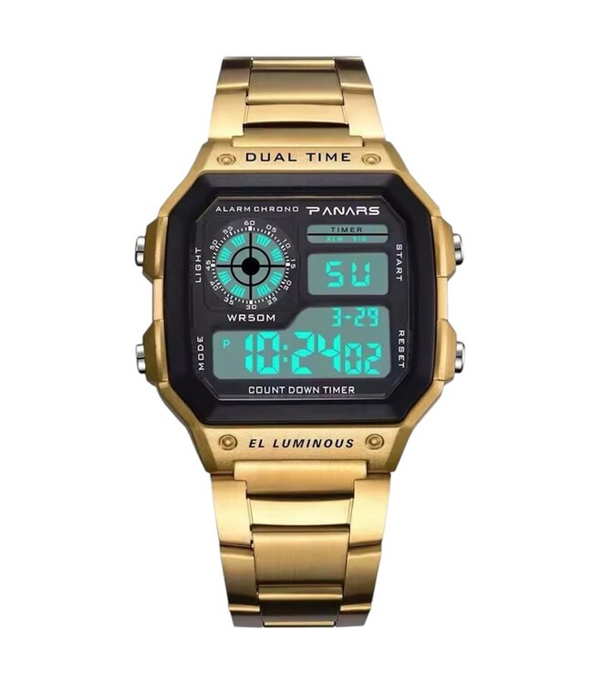 Panars luxe Herenhorloge Goud