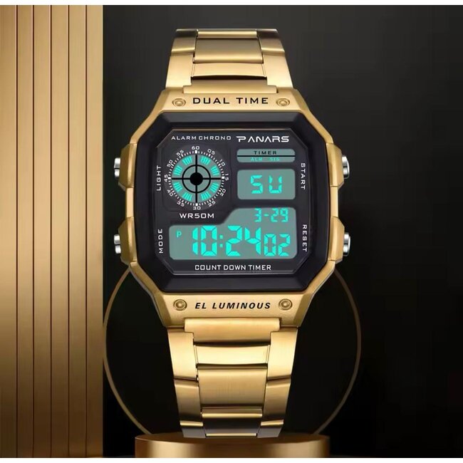 Panars luxe Herenhorloge Goud