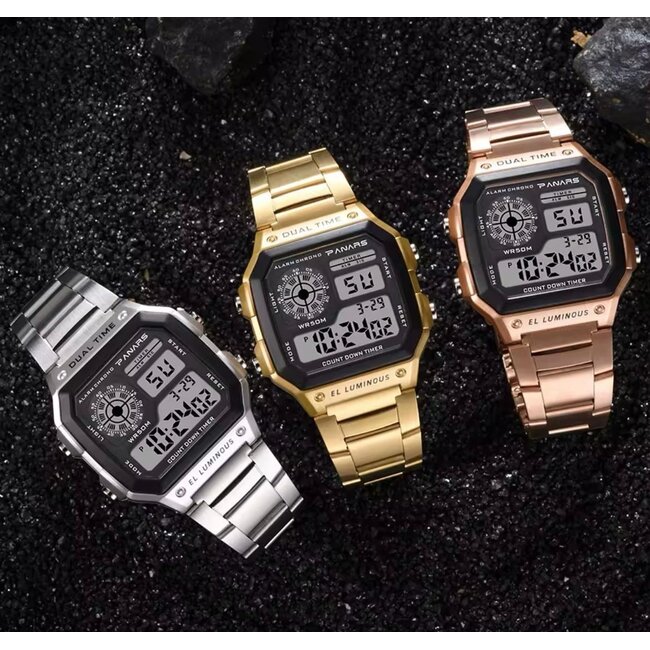 Panars luxe Herenhorloge Goud