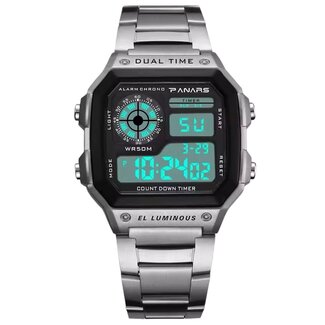 Panars Luxe Herenhorloge Zilver