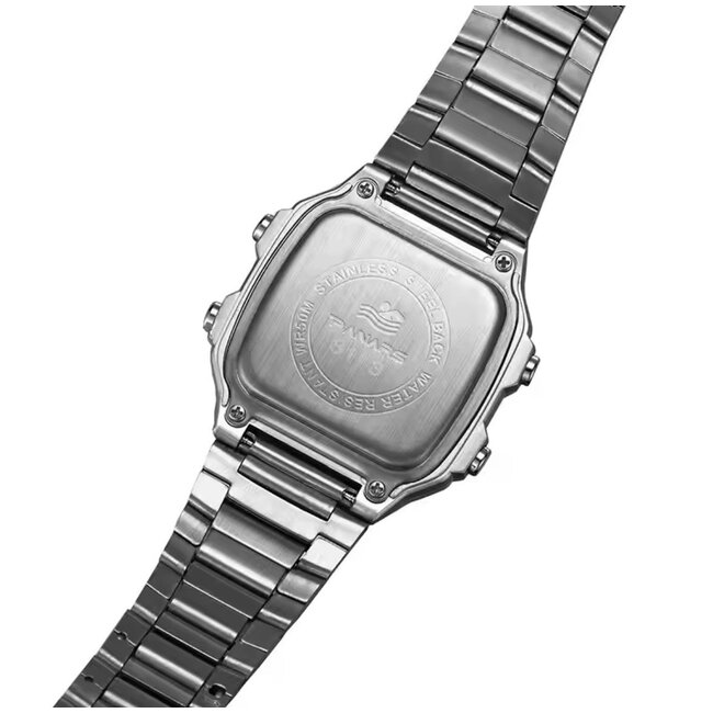 Panars Luxe  Herenhorloge Zilver