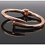 Mpariz Spijker Armband Rosé