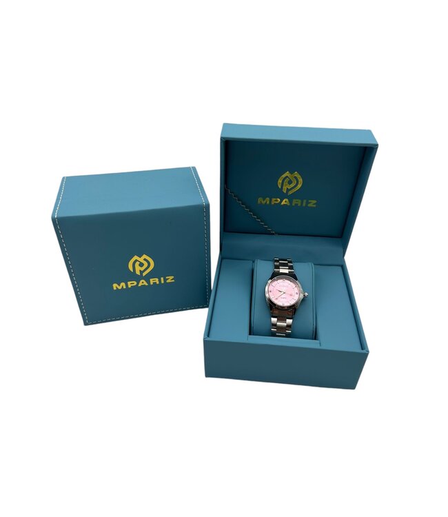 Chenxi Dameshorloge Zilver en Roze