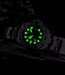 Lige Luxe Herenhorloge        Zilver  Zwart